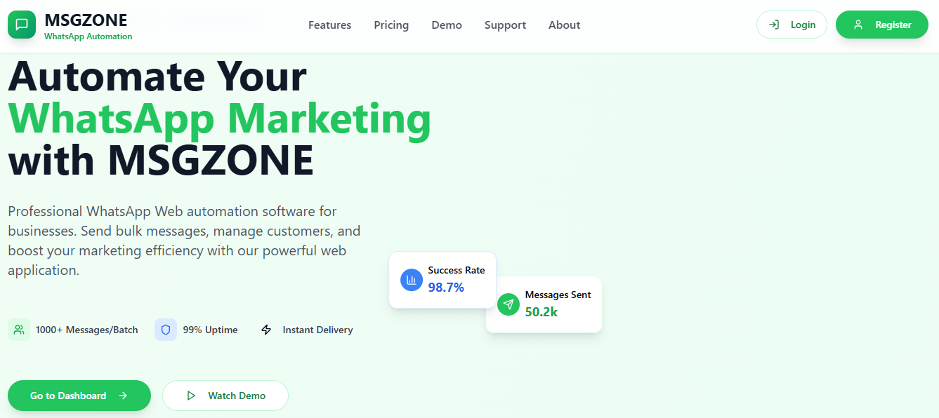 WhatsApp Bulk Software